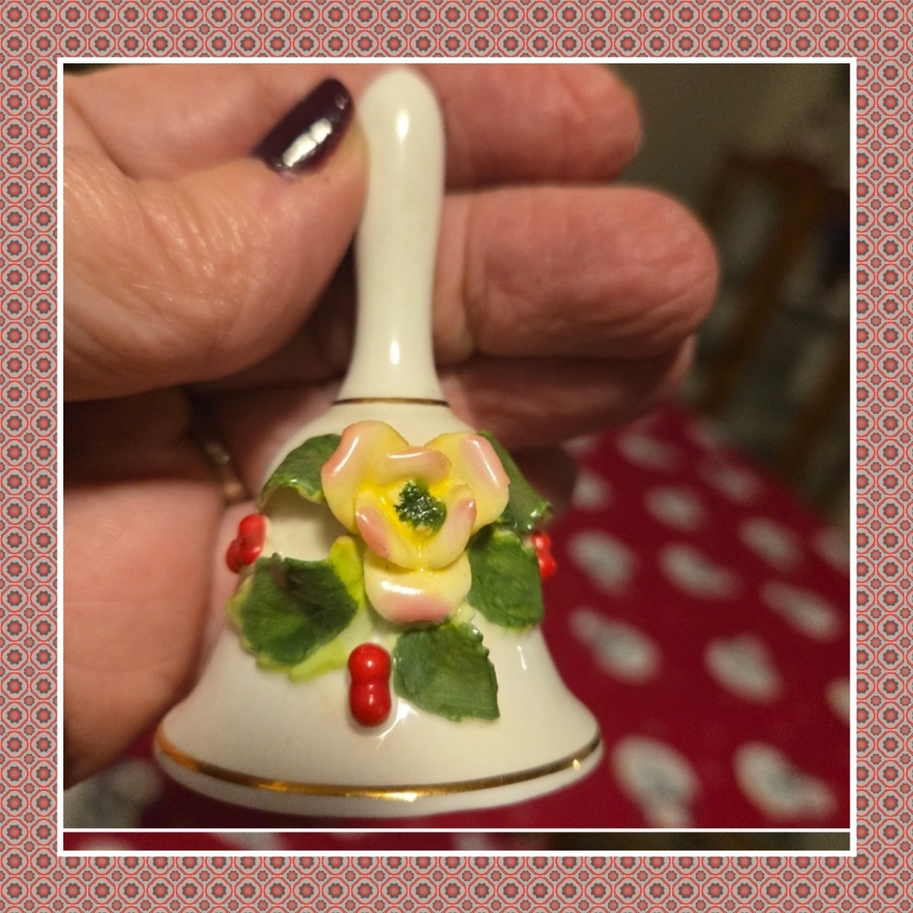 Napcoware vintage bone china bell